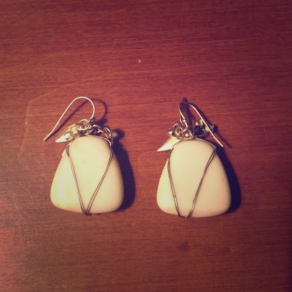 Anthropologie Jewelry - Anthropologie stone earrings